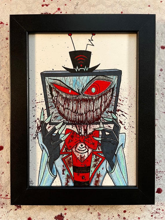 Vox (horror Reimagining) Hazbin Hotel - Etsy