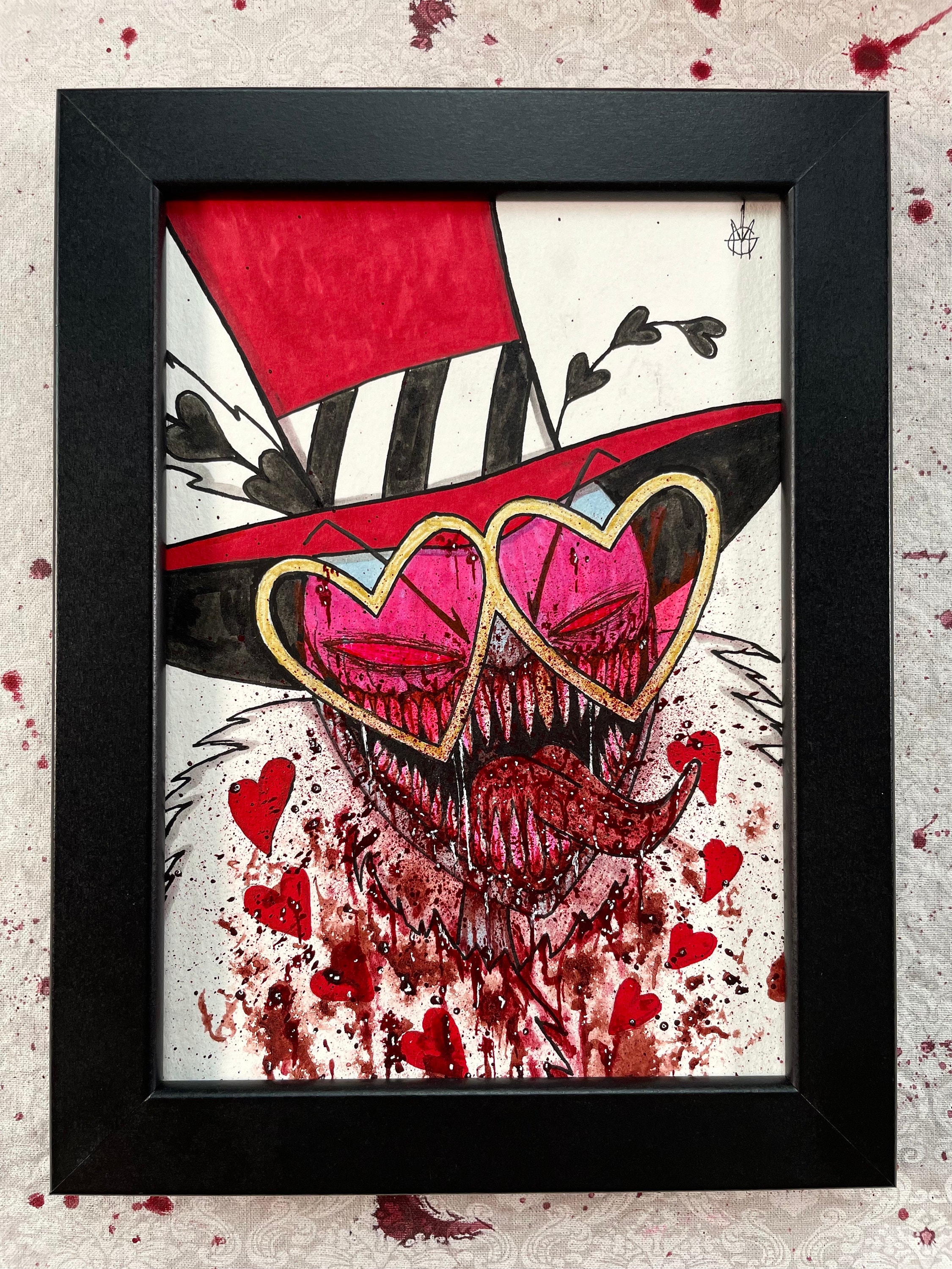 Valentino 2.0 (horror Reimagining) Hazbin Hotel - Etsy