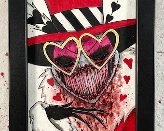 Valentino (horror Reimagining) Hazbin Hotel - Etsy