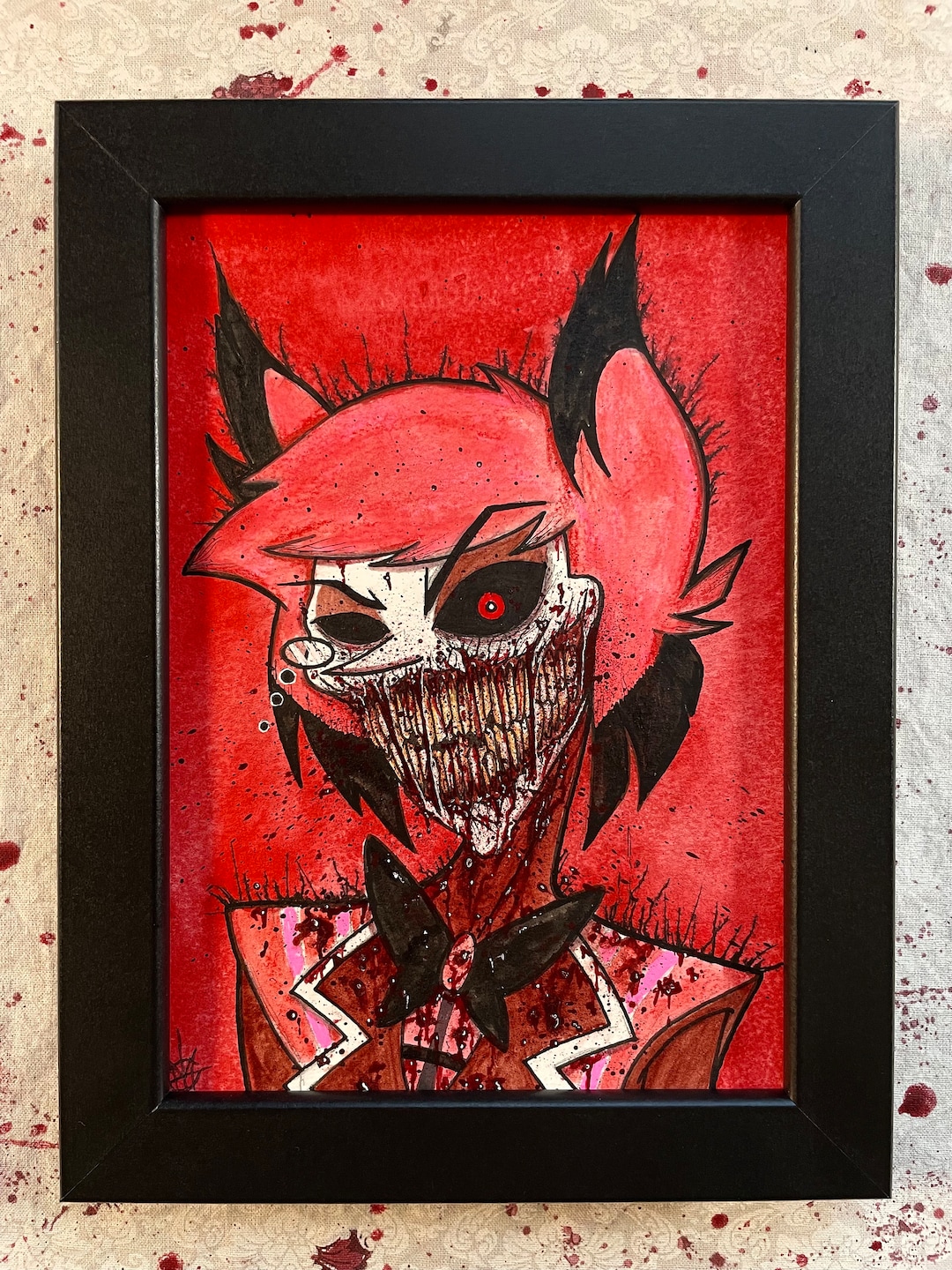 Alastor 2.0 (horror Reimagining) Hazbin Hotel - Etsy