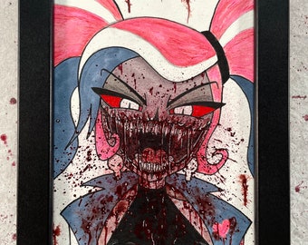 Velvette (Horror reimagining) Hazbin Hotel