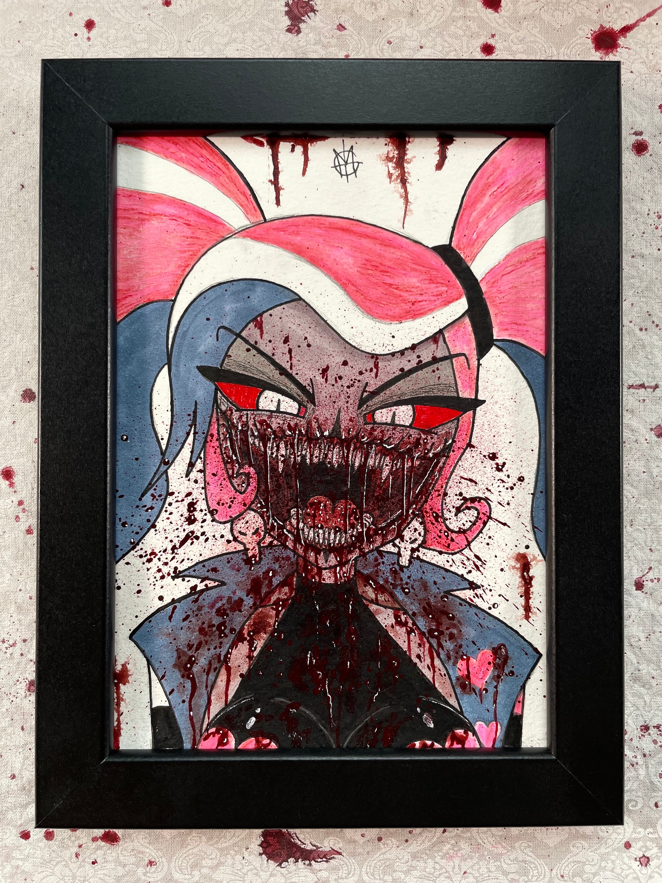 Velvette (horror Reimagining) Hazbin Hotel - Etsy