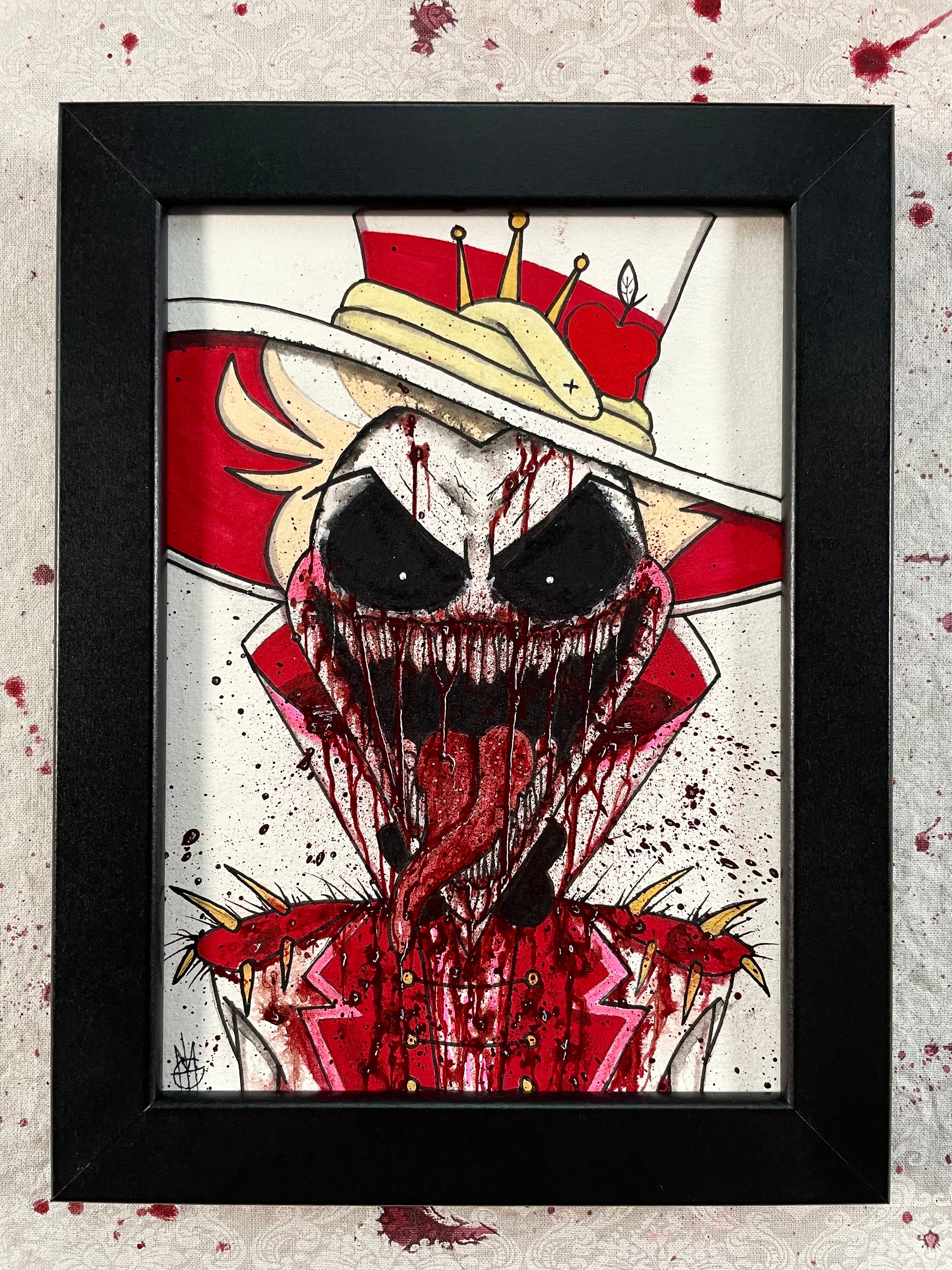 【2nd】Hazbinhotel lucifer foil Hazbin Hotel Trading Card - Lucifer Morningstar PINK FOIL