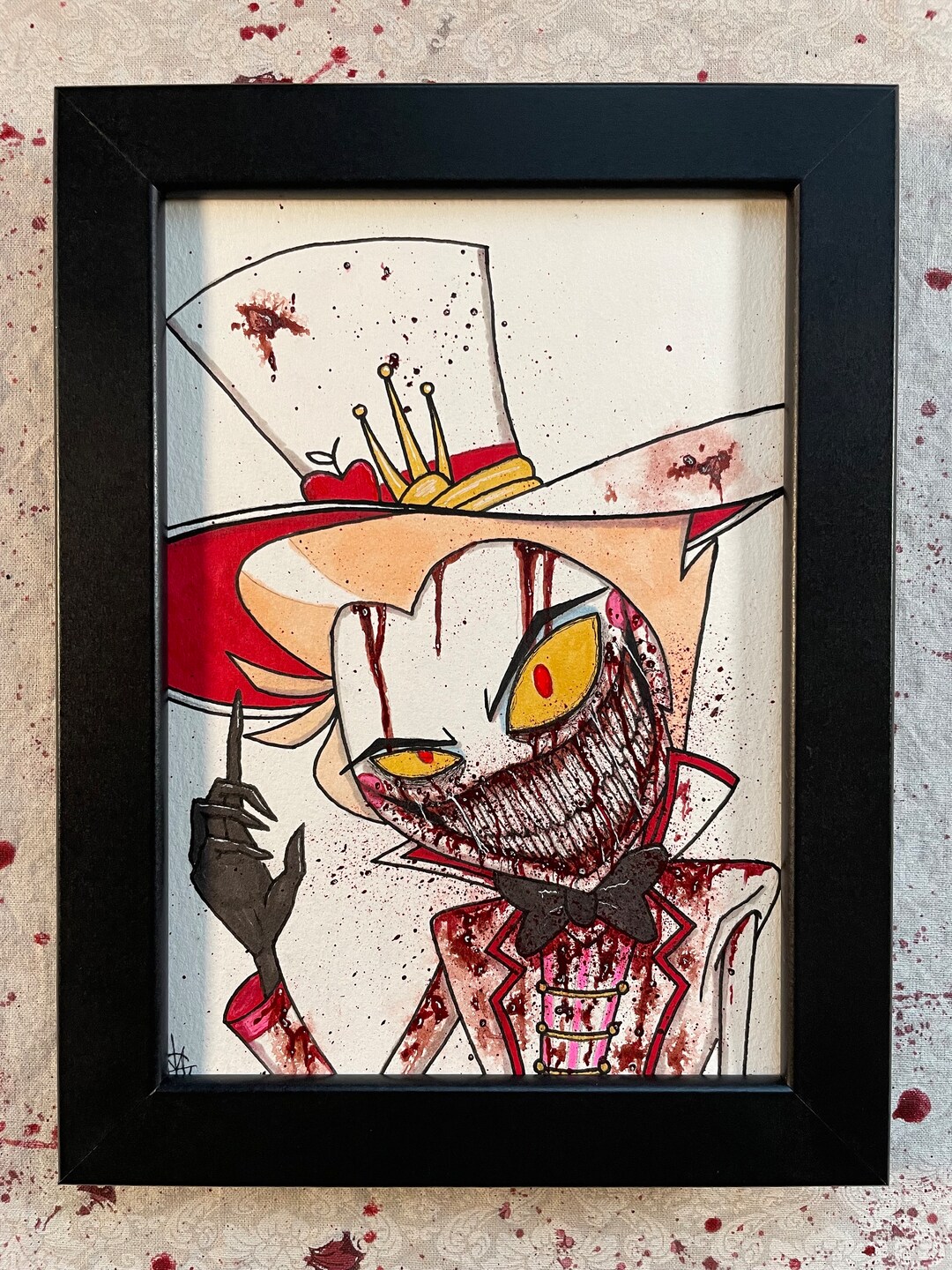 Lucifer (horror Reimagining) Hazbin Hotel - Etsy