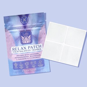 Relax Patch - Pack of 8 - Calming Patch to help promote relaxation and calm