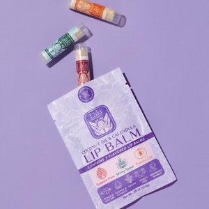 Coconut & Calendula Lip Balm Trio - Gift