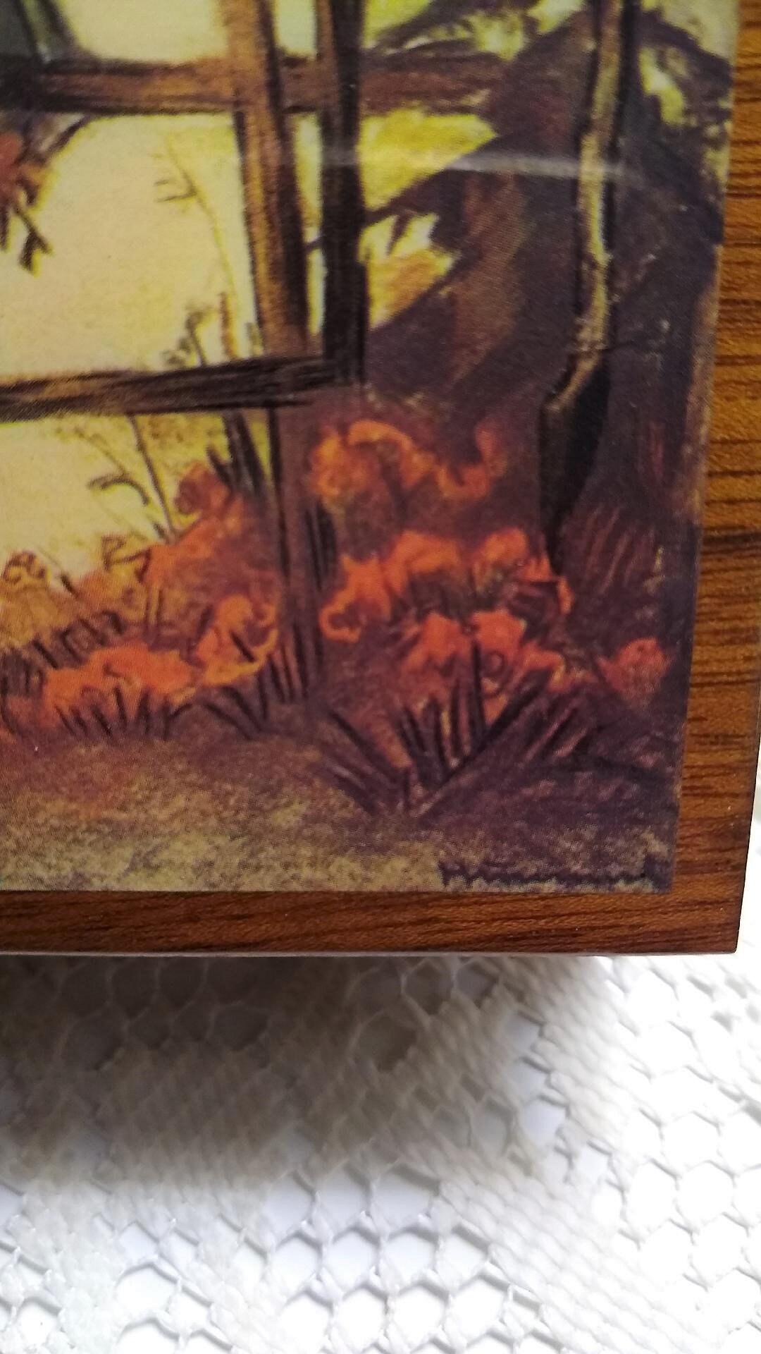 Vintage M.I. Hummel Musical Jewelry Box Etsy