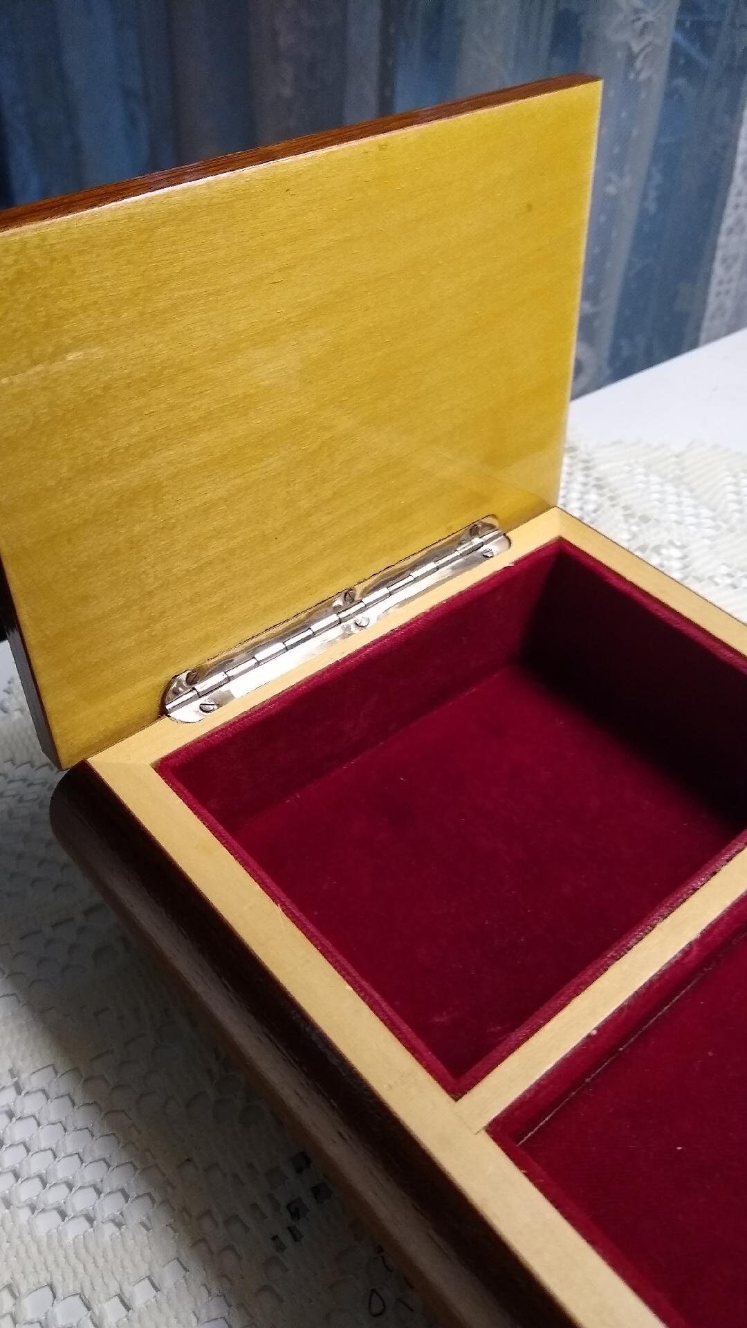 Vintage M.I. Hummel Musical Jewelry Box Etsy