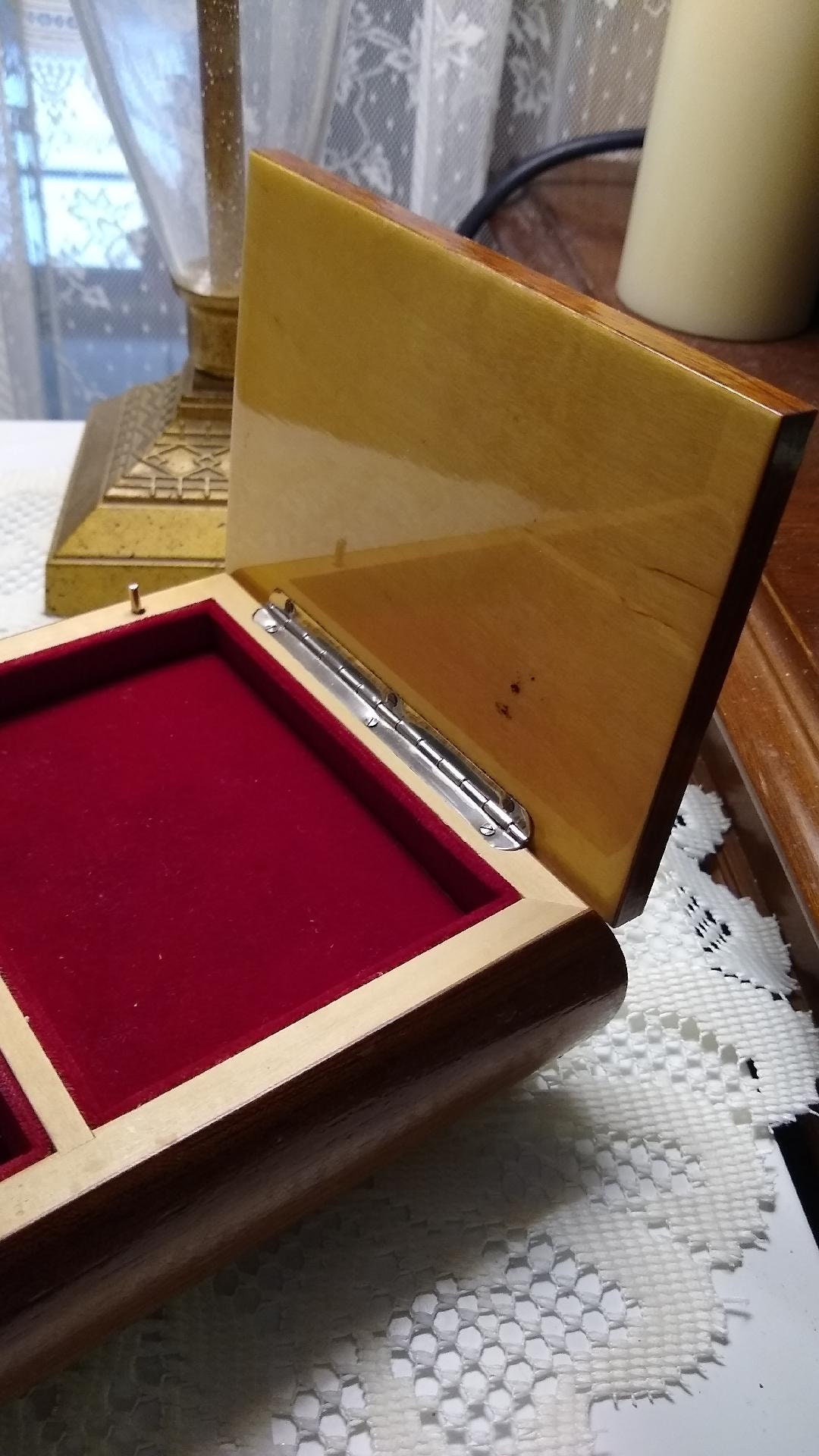 Vintage M.I. Hummel Musical Jewelry Box Etsy