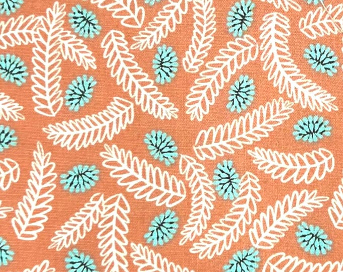 Leaves on Pink Scrub Cap