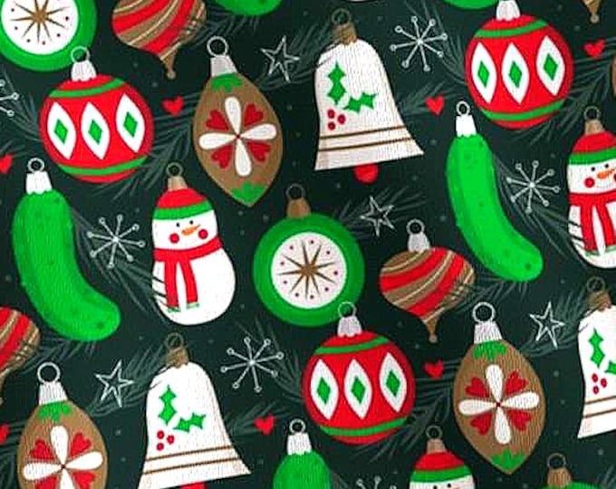 CHR - Pickle Ornament Scrub Cap