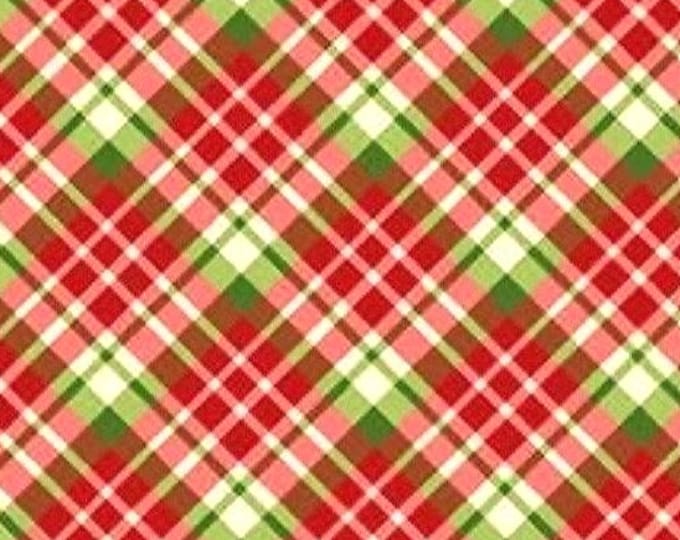 CHR - Christmas Plaid Scrub Cap