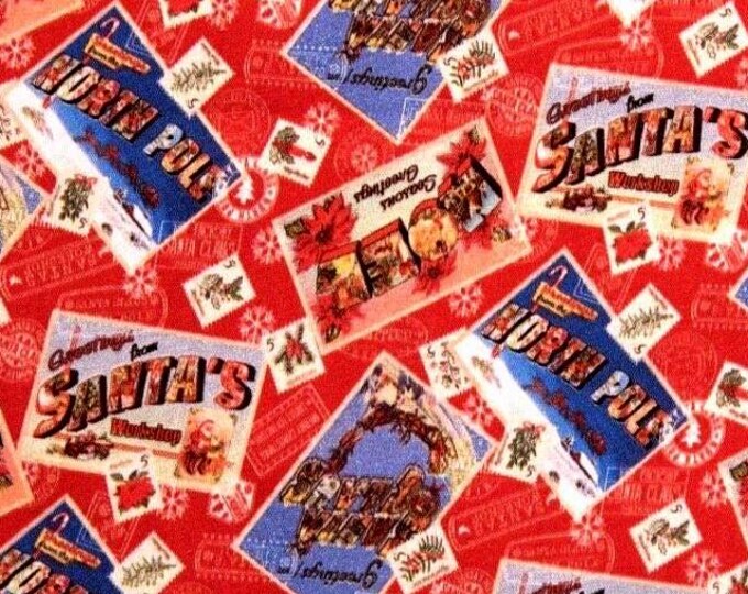 CHR - North Pole Postcards Scrub Cap