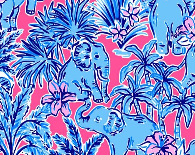 Preppy Elephants Scrub Cap