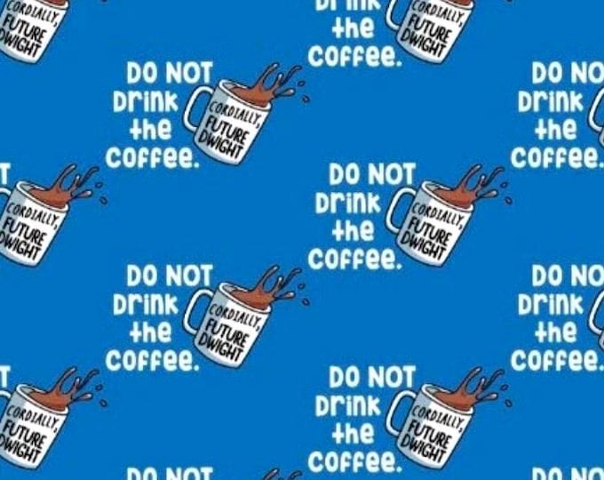 The Office Do Not Drink the Coffee Scrub Cap