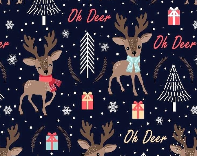 CHR - Oh Deer! Scrub Cap