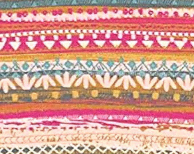 Sunrise Indie Folk Stripe Scrub Cap