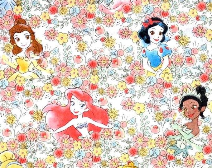 DIS - Princesses Floral Scrub Cap