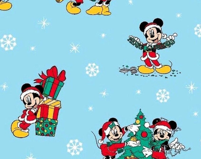 CHR - Mickey & Minnie Christmas Scrub Cap