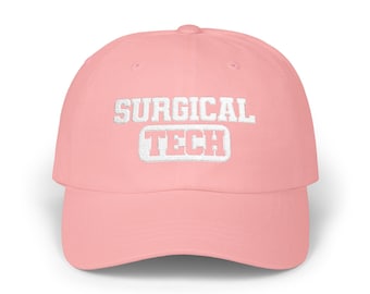 Surgical Tech Dad Cap - Perfect Gift for Medical Professionals, Fashionable, Adjustable Hat for Every Occasion, Trendy Surgical Cap, [...]