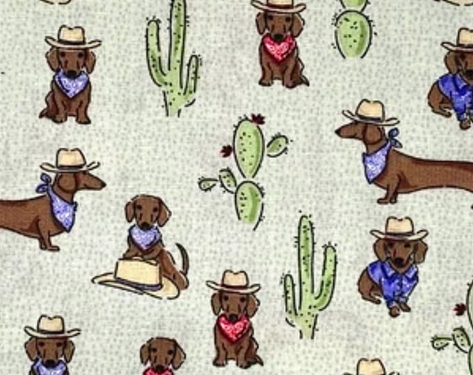 Cowboy Dachshunds Scrub Cap