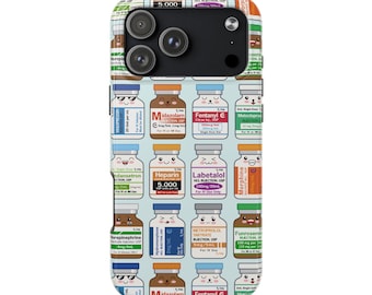 Playful Prescription Tough Phone Case | Unique Gift for Healthcare Workers, Pharmacy Lovers, Medical Students, Birthday, Holiday