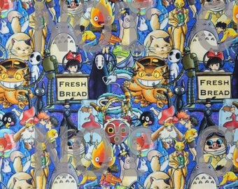 Studio Ghibli Characters Scrub Cap