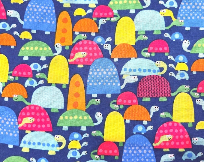 Colorful Turtles Scrub Cap