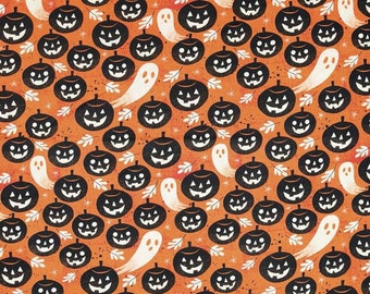 HAL - Pumpkins and Ghosts Scrub Cap