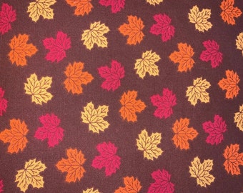 AUT - Fall Leaves Scrub Cap