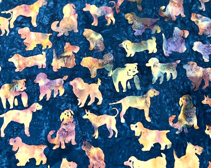 Batik Dogs Scrub Cap