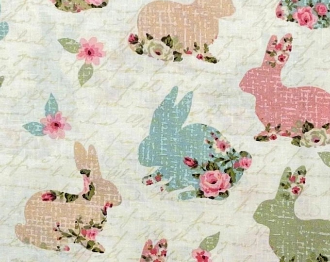 EAS - Floral Bunnies Scrub Cap