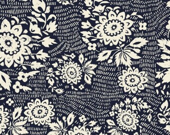 Stamped Floral Scrub Cap