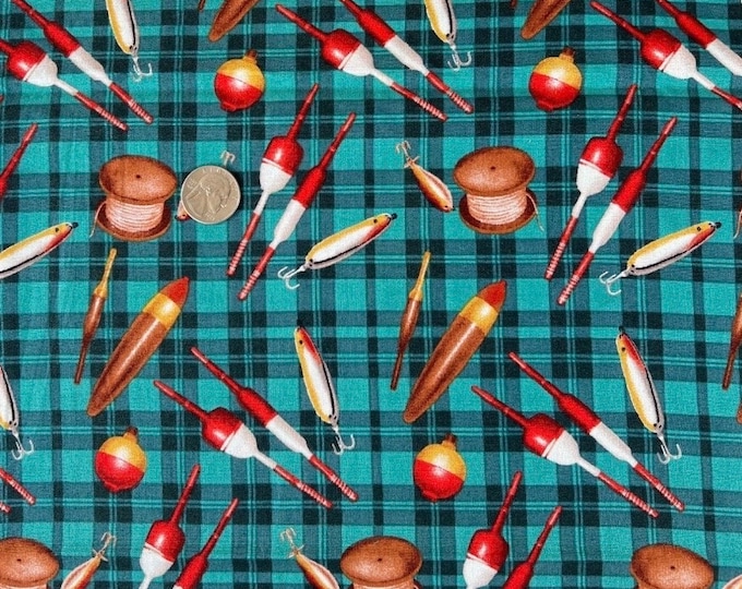 Fishing Lures Scrub Cap