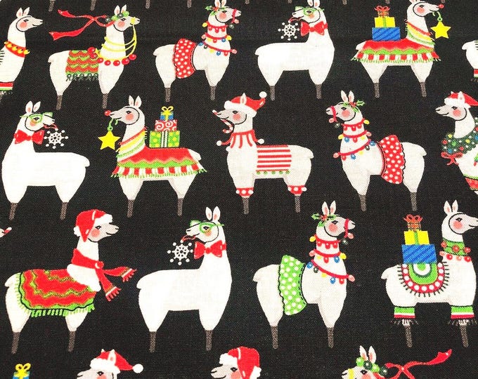 CHR - Christmas Llamas Scrub Cap