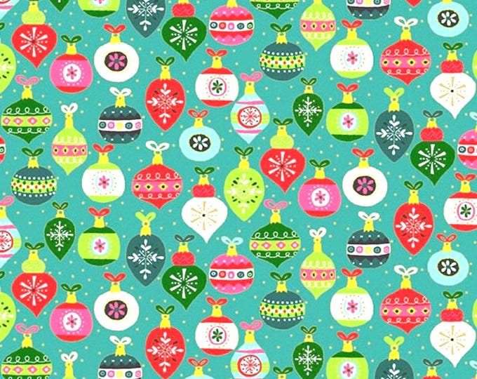 CHR - Christmas Ornaments Scrub Cap