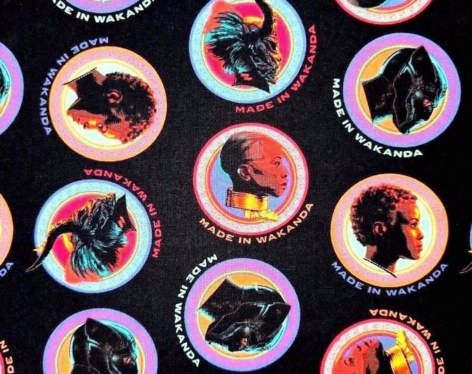 MAR - Black Panther Scrub Cap