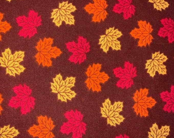 AUT - Fall Leaves Scrub Cap