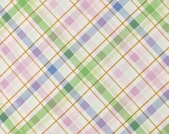 EAS - Easter Bias Plaid Scrub Cap