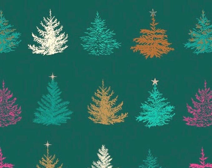 CHR - Modern Christmas Trees Scrub Cap