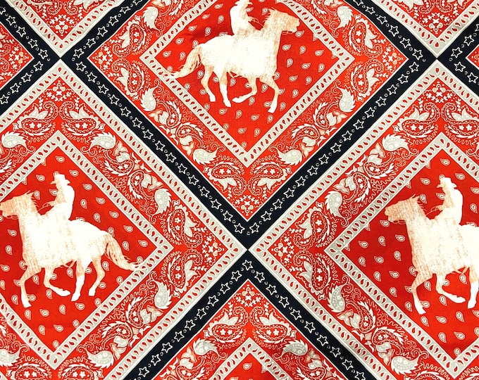 Cowboy Bandana Scrub Cap