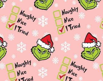 CHR - EXCLUSIVE Naughty Grinch Scrub Cap
