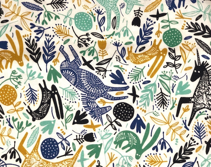 Floral Animals Scrub Cap