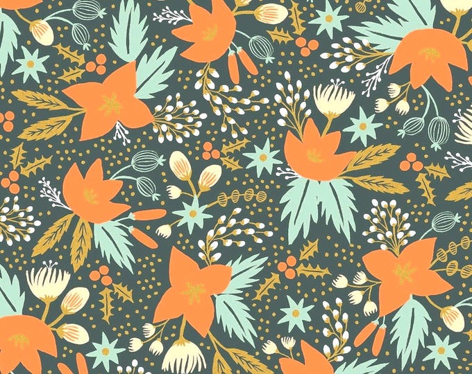 CHR - Poinsettias Scrub Cap