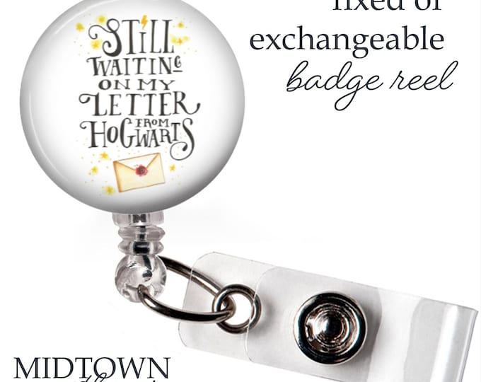 Waiting on my Letter Badge Reel or Exchangeable Topper