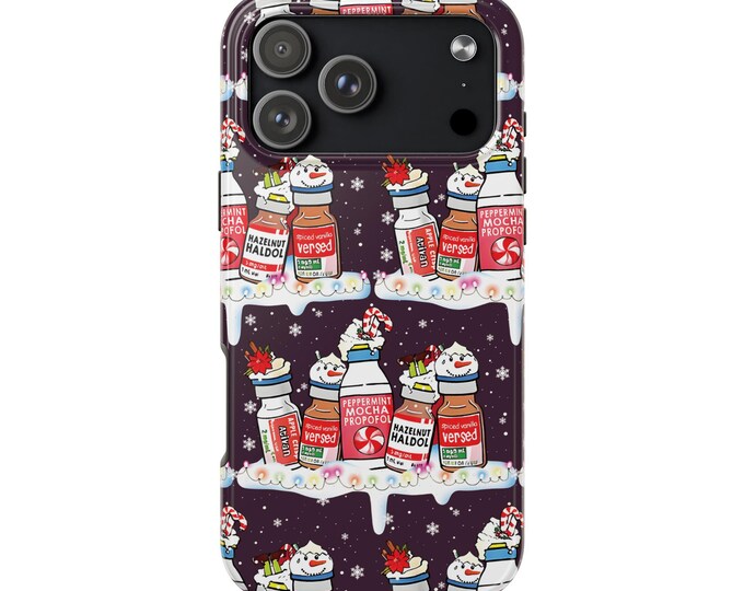 Festive Phone Cases: Cute Hot Chocolate Design, Winter Holiday Accessory, Gift for Coffee Lovers, Fun Phone Cover for Friends