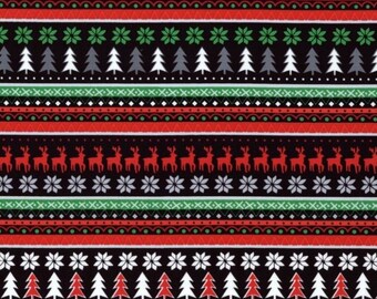 CHR - Christmas Stripes Scrub Cap