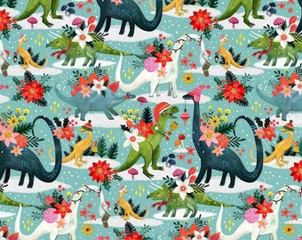 CHR - Christmas Dinosaurs Scrub Cap