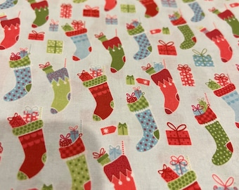 CHR - Christmas Stockings Scrub Cap