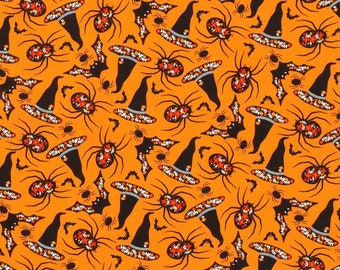 HAL - Witches Hats and Spiders Scrub Cap